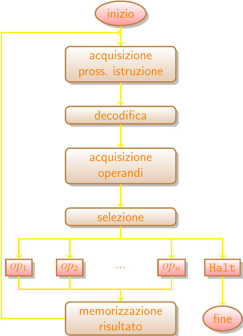 ciclo interprete istruzioni